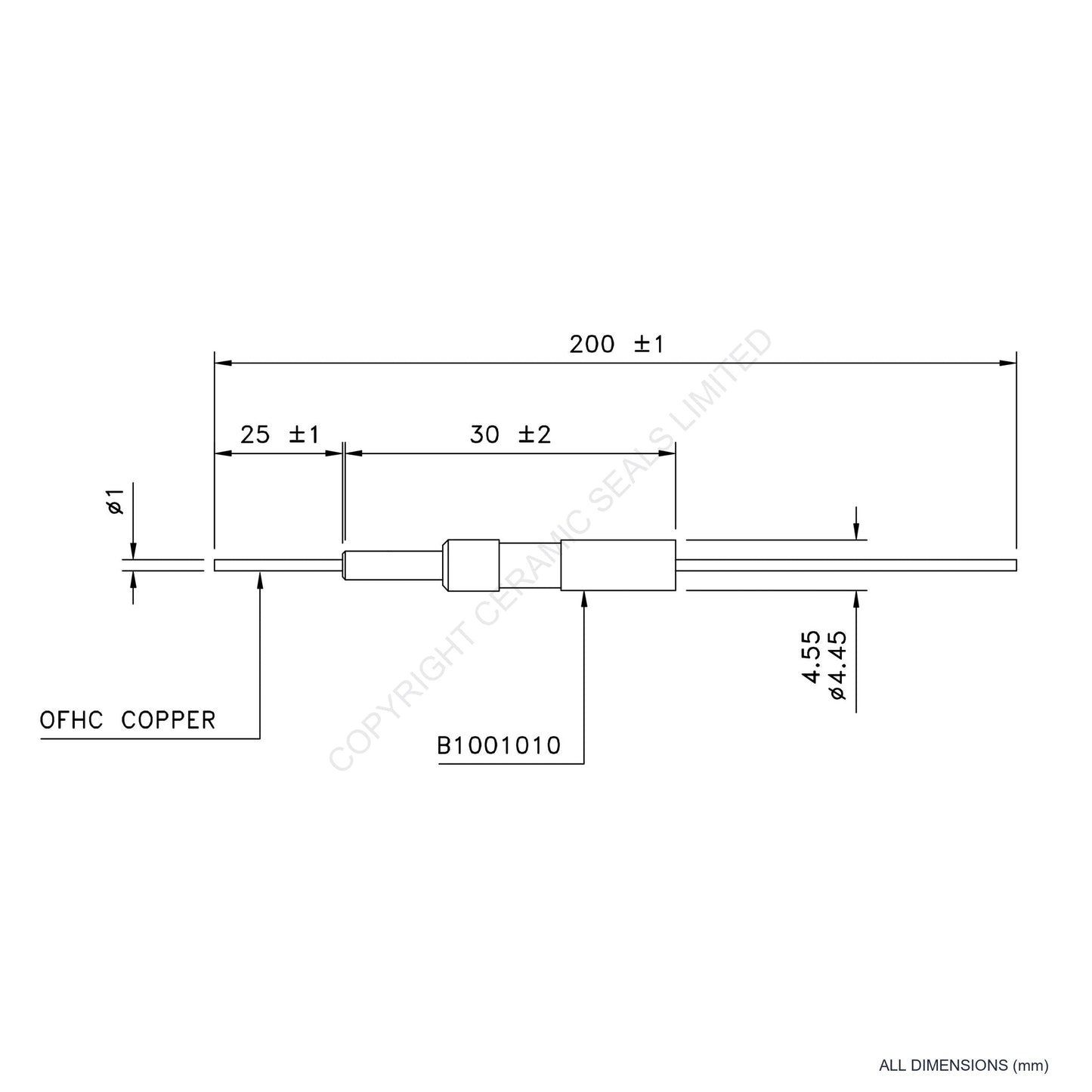2.5kV Instrumentation Feedthrough