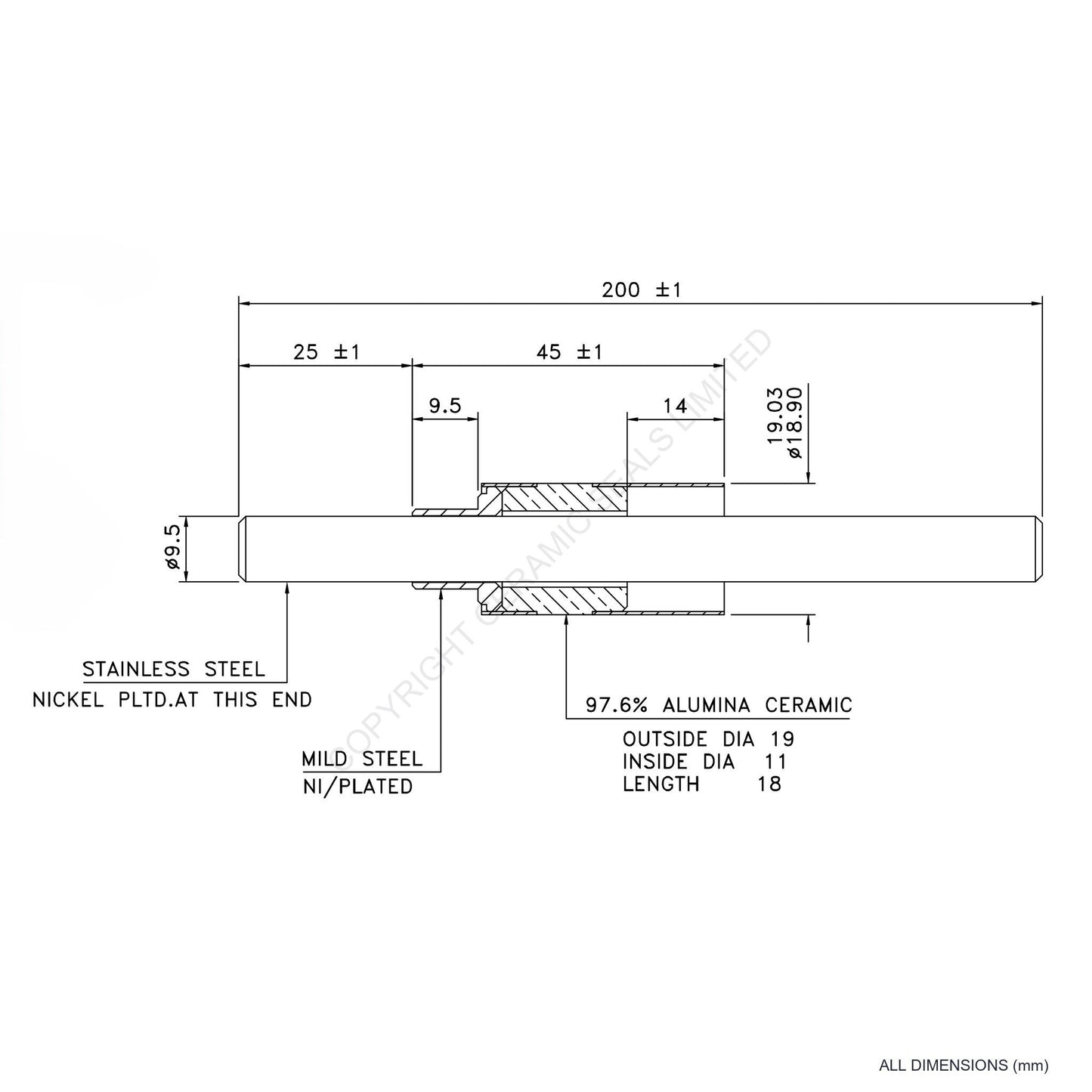 5kV Feedthrough