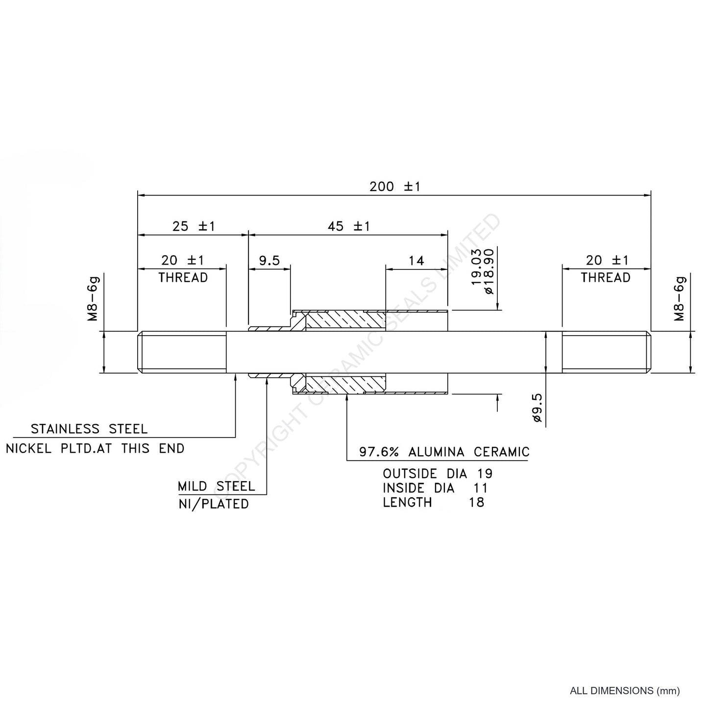 5kV Feedthrough