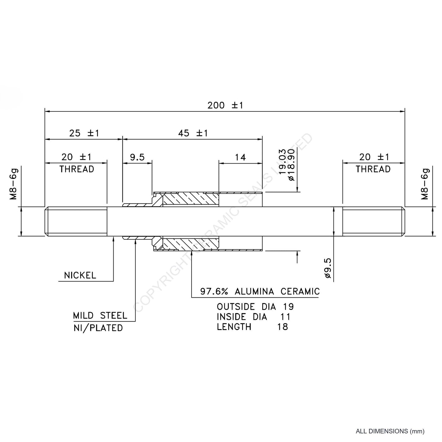 5kV Feedthrough