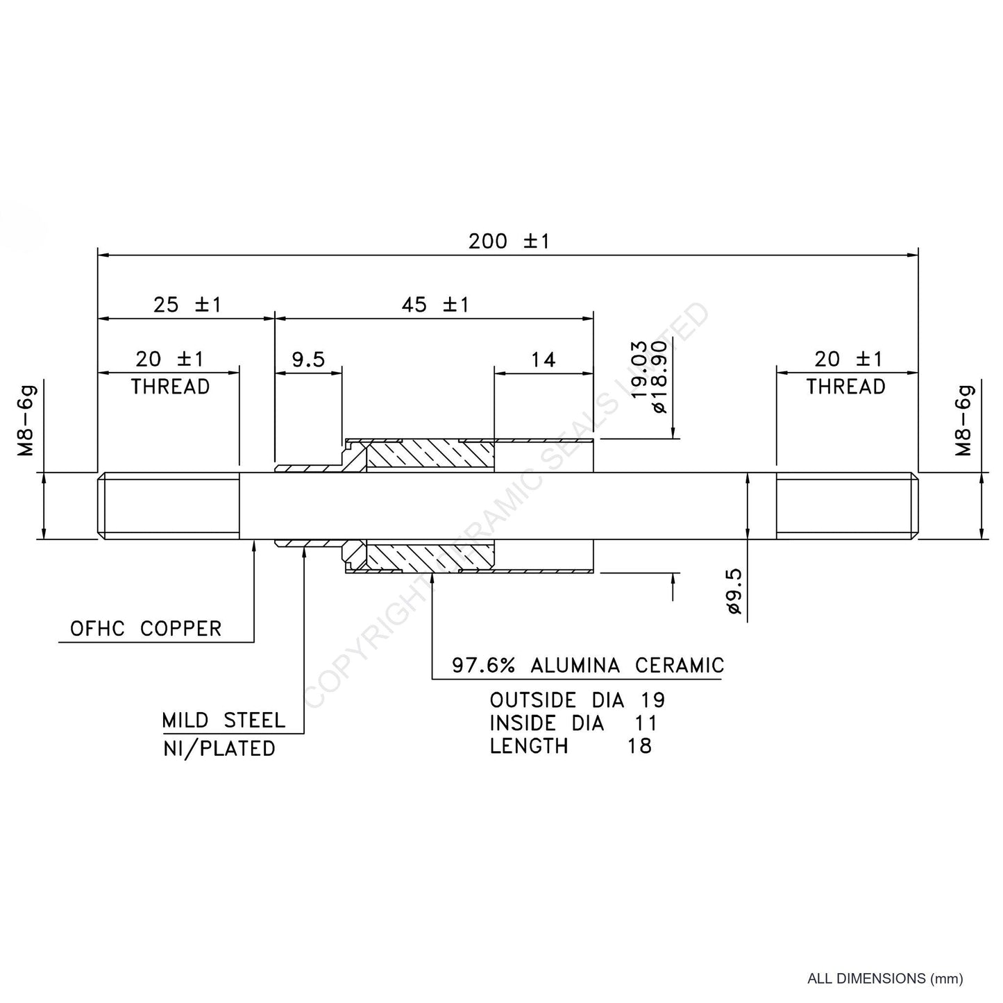 5kV Feedthrough