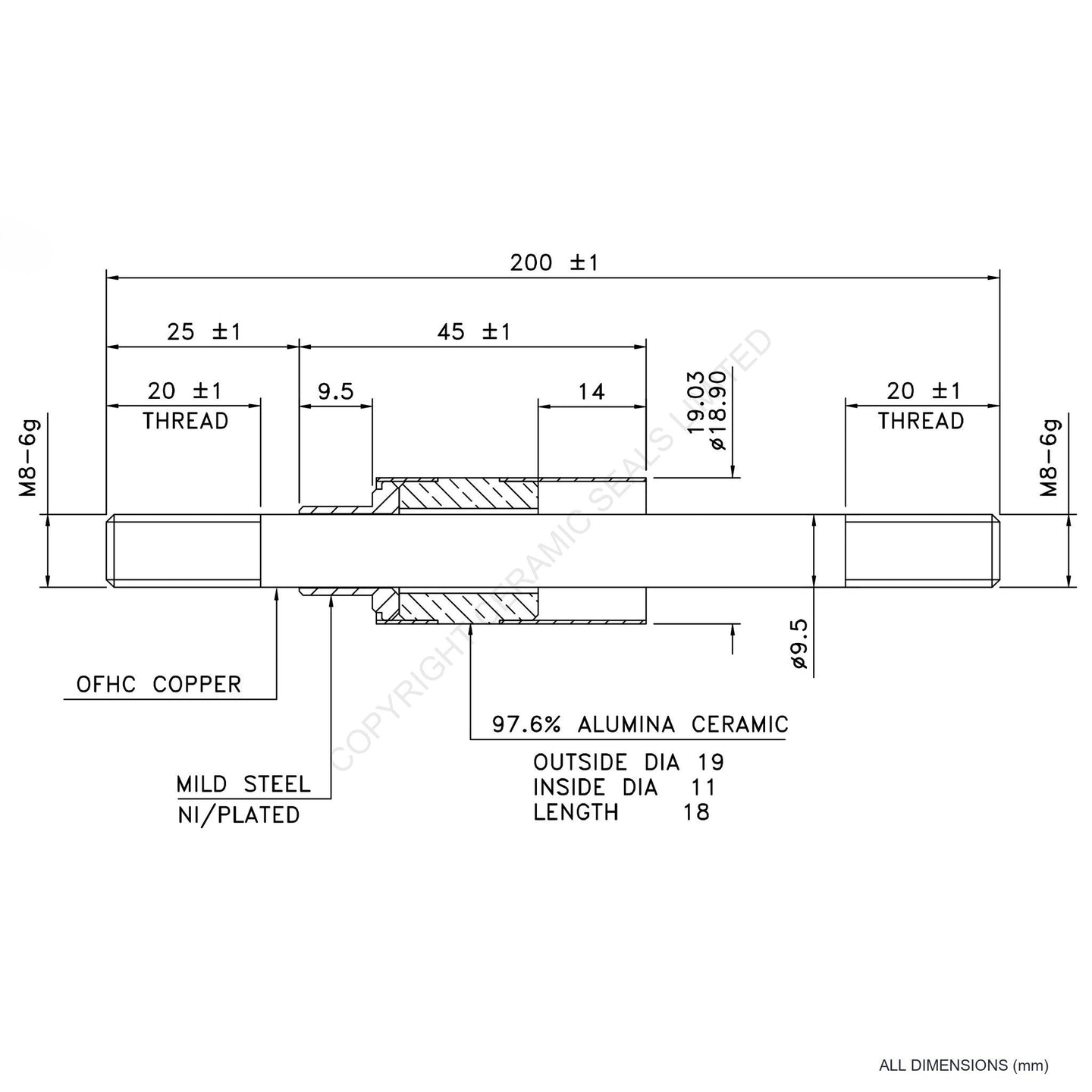 5kV Feedthrough