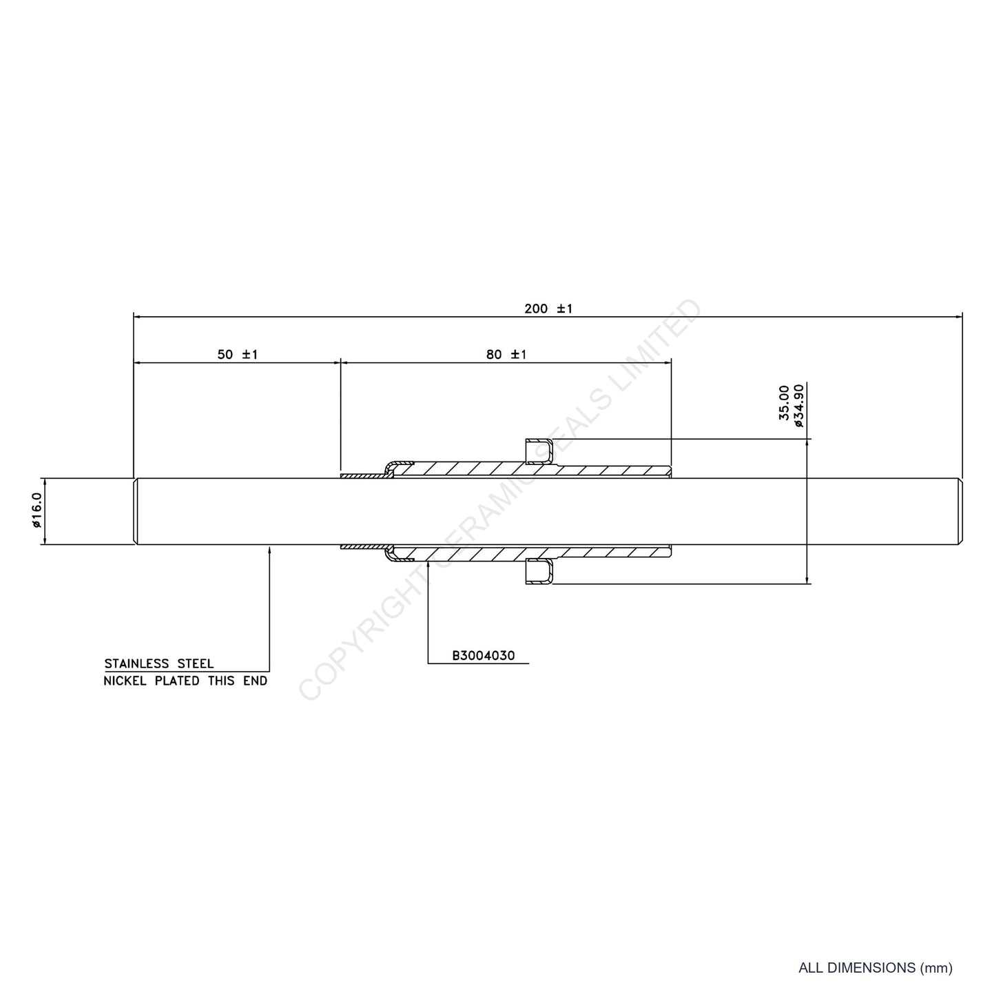 15kV Metal Ceramic Seal