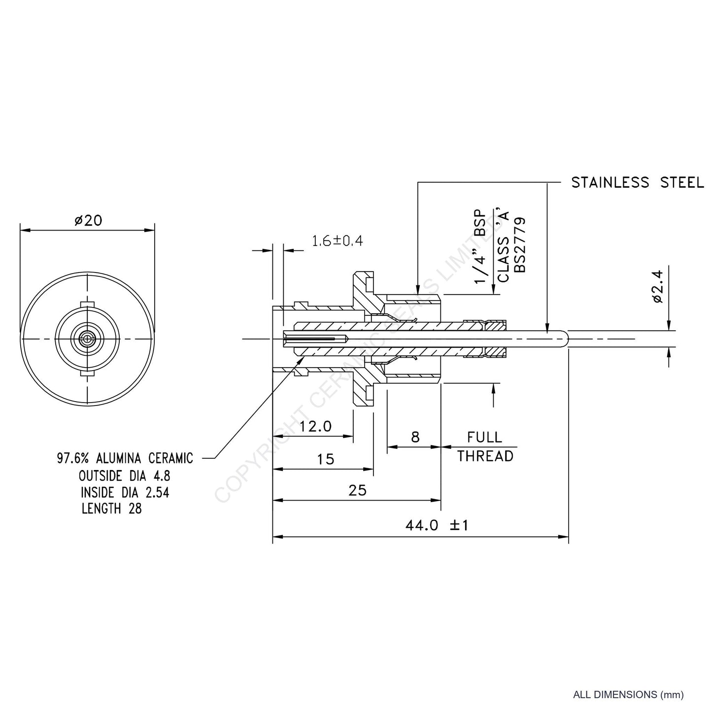 5kV MHV Single O-Ring Connector