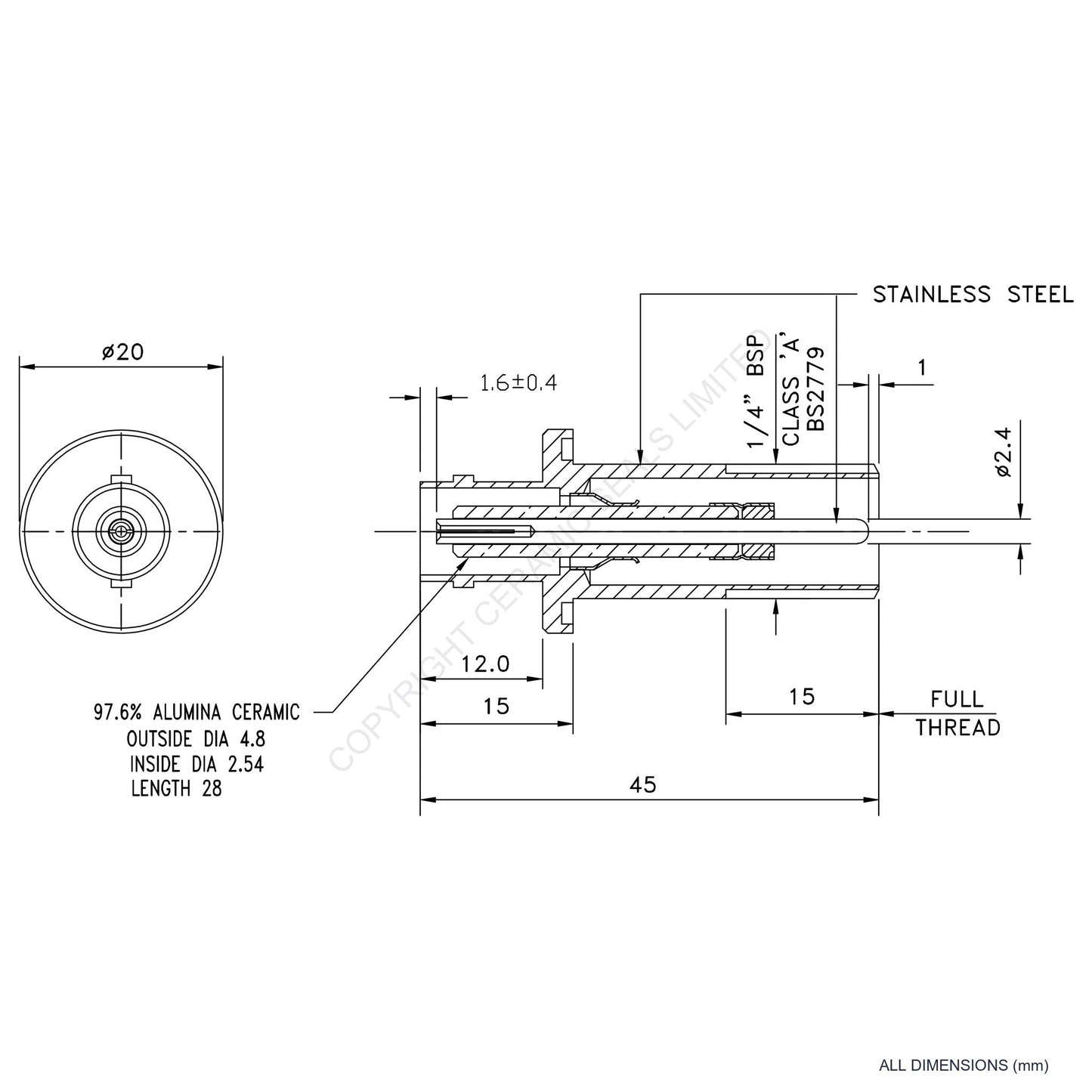 5kV MHV Single O-Ring Connector