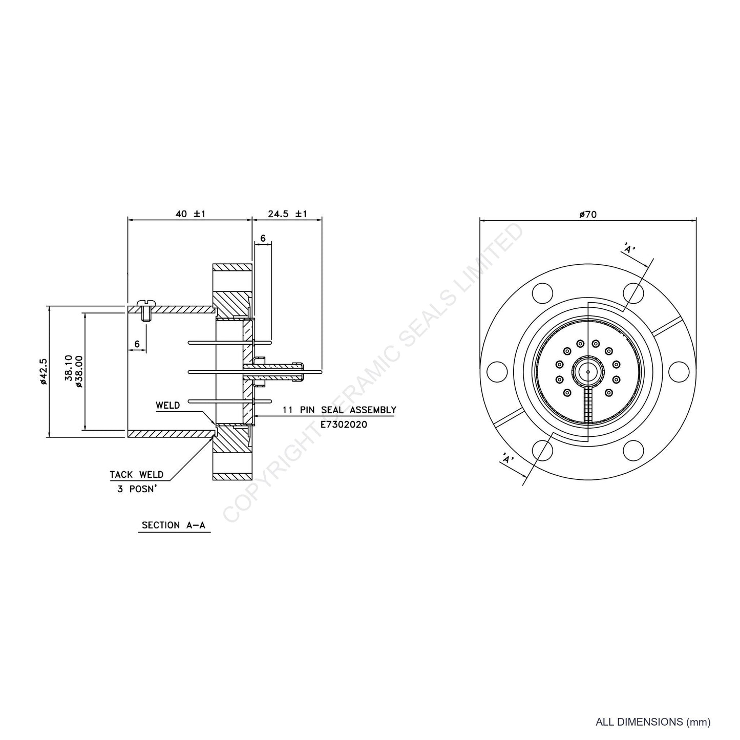 11 Way Socket