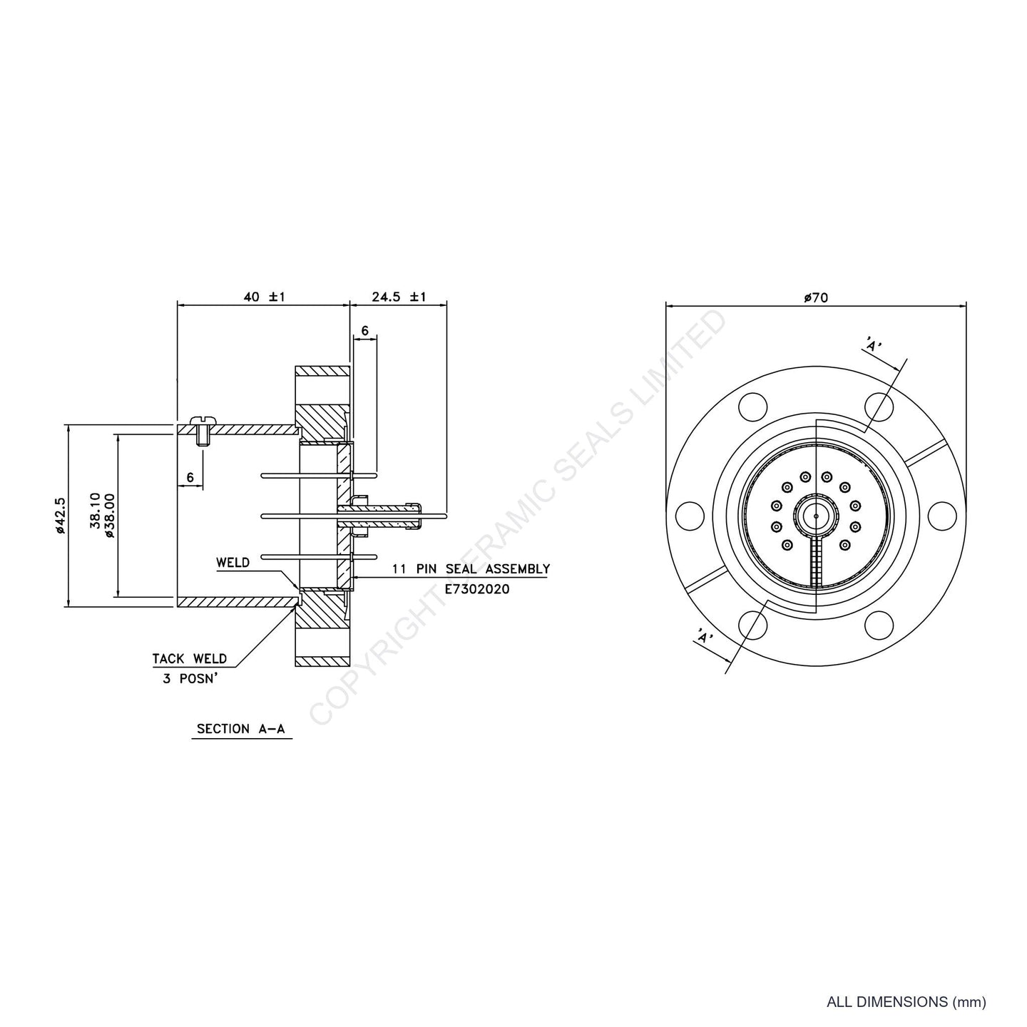 11 Way Socket