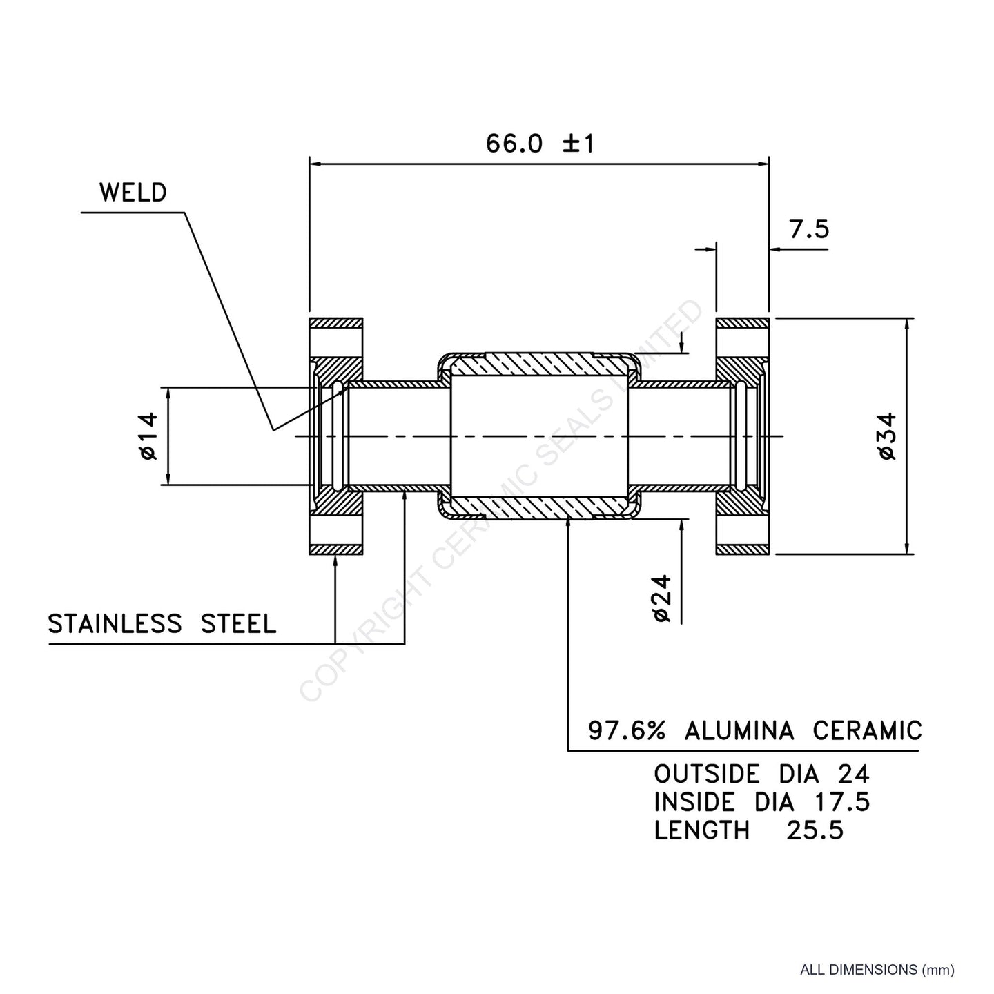 10kV Flanged Isolator