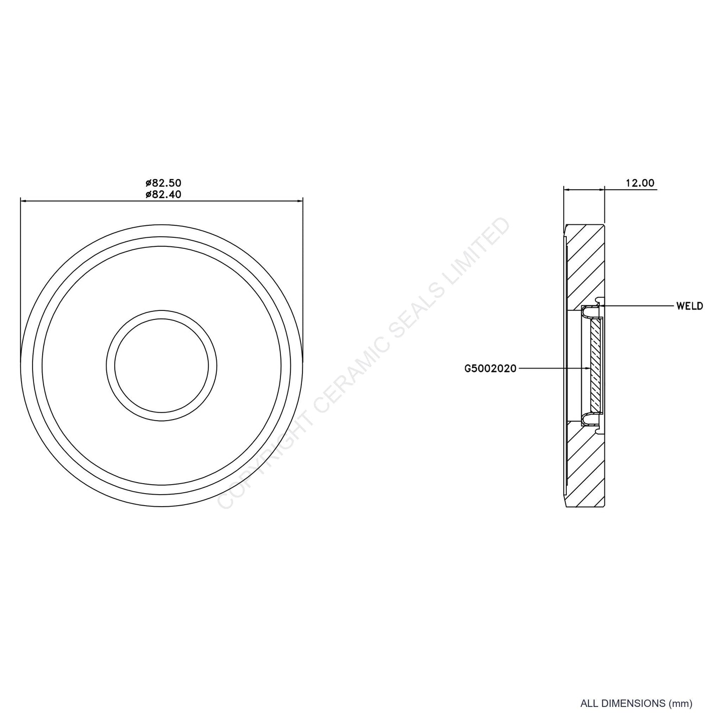 Viewport UHV Rotatable (25mm)