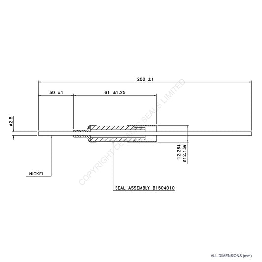 15kV Metal Ceramic Seal