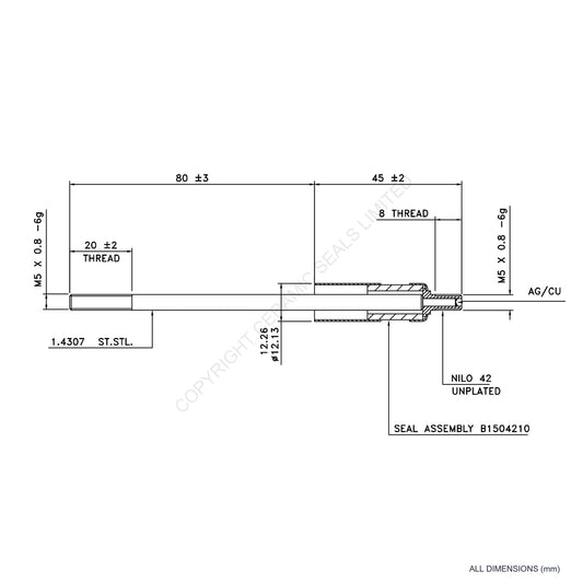 5kV Seal Assembly
