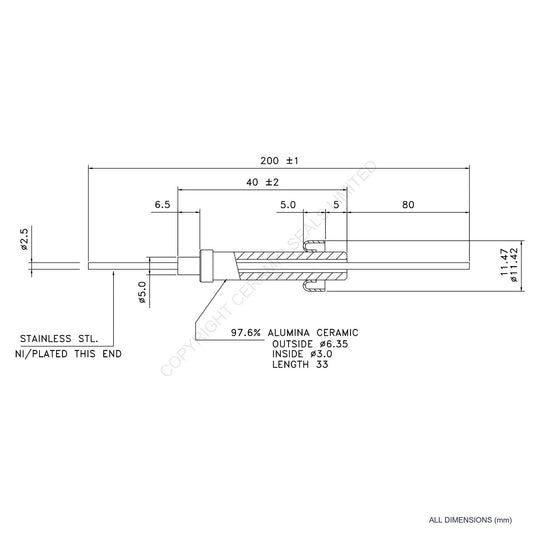 15kV Metal Ceramic Seal