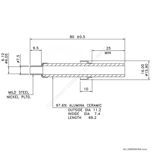 15kV Metal Ceramic Seal
