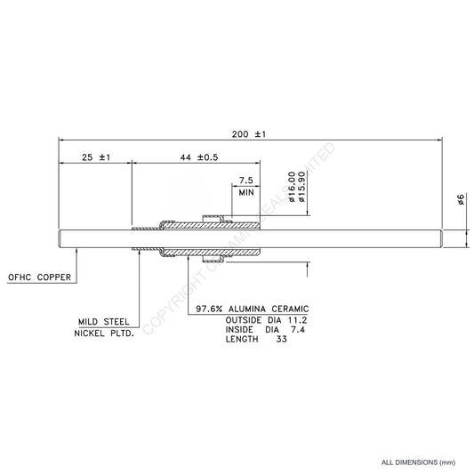 5kV Power Feedthrough