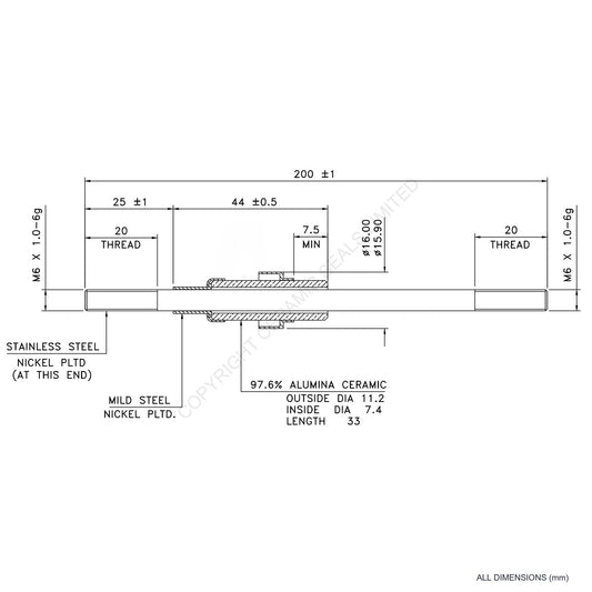 5kV Power Feedthrough