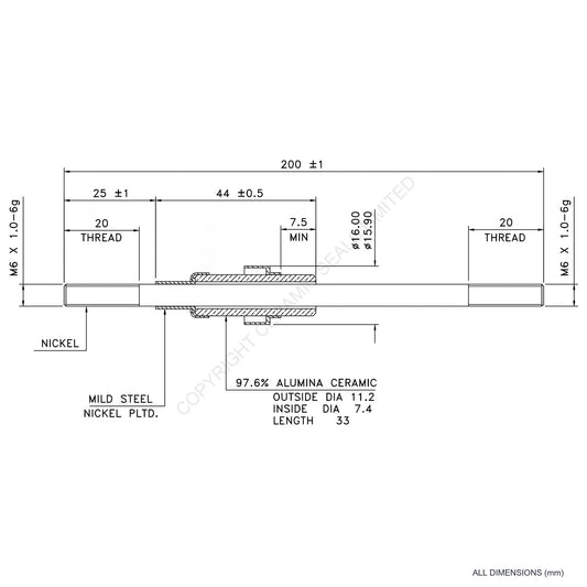 5kV Power Feedthrough