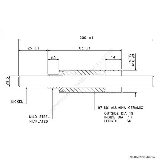 15kV Feedthrough