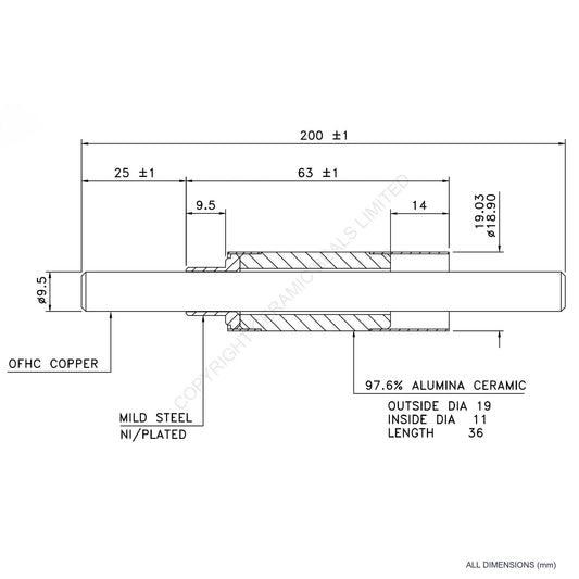 15kV Feedthrough