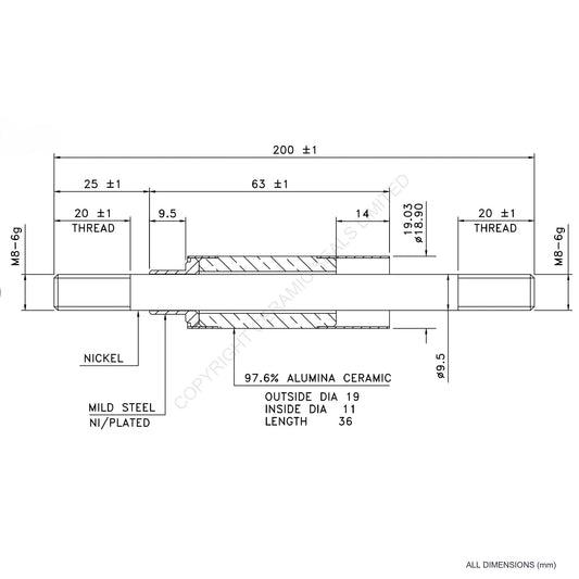 15kV Feedthrough