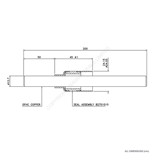 5kV Metal Ceramic Seal