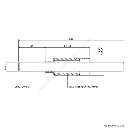 15kV Metal Ceramic Seal