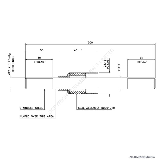 5kV Metal Ceramic Seal