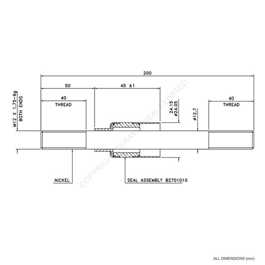 5kV Metal Ceramic Seal