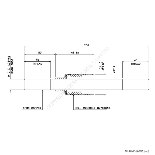 5kV Metal Ceramic Seal