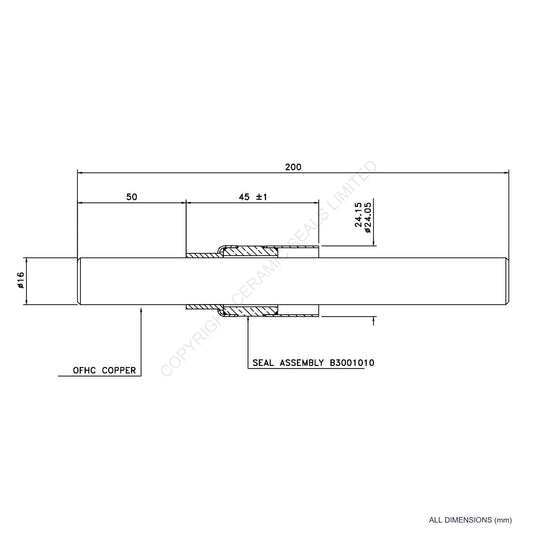 5kV Metal Ceramic Seal
