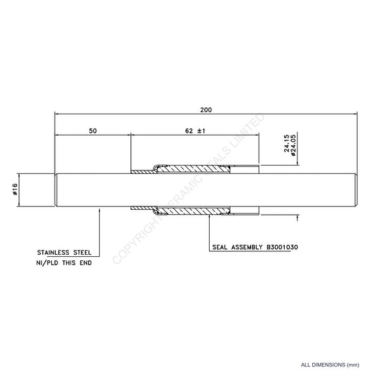 15kV Metal Ceramic Seal