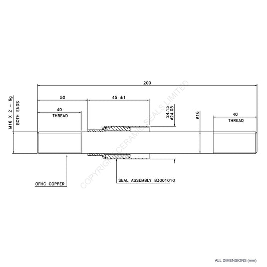 5kV Metal Ceramic Seal