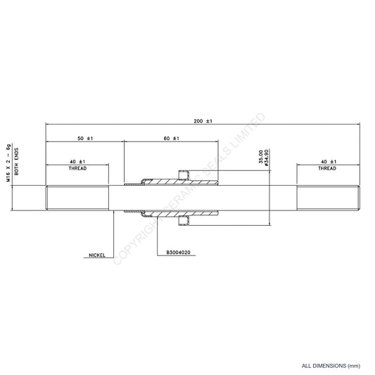10kV Ceramic Metal Seal