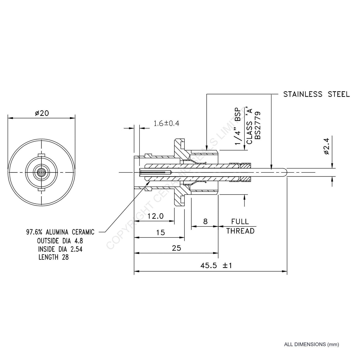 500Vs BNC Single O-Ring Connector