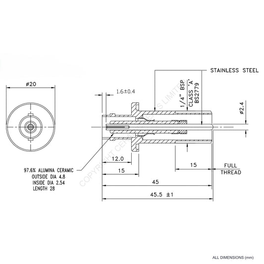 500Vs BNC Single O-Ring Connector