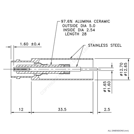 5kV MHV Feedthrough