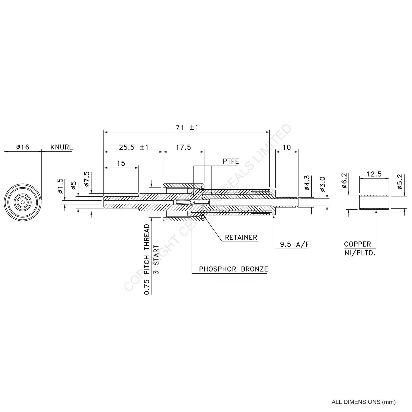 15kV SHV Plug