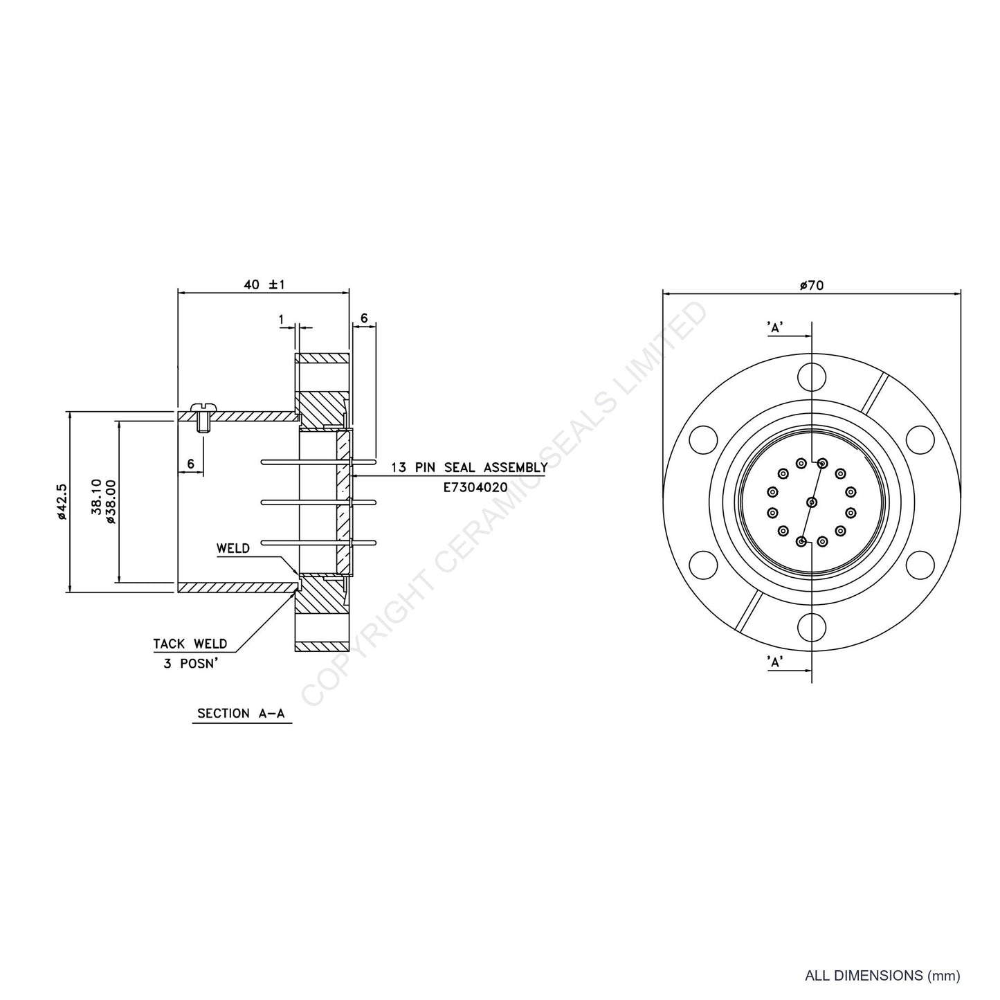 13 Way Socket