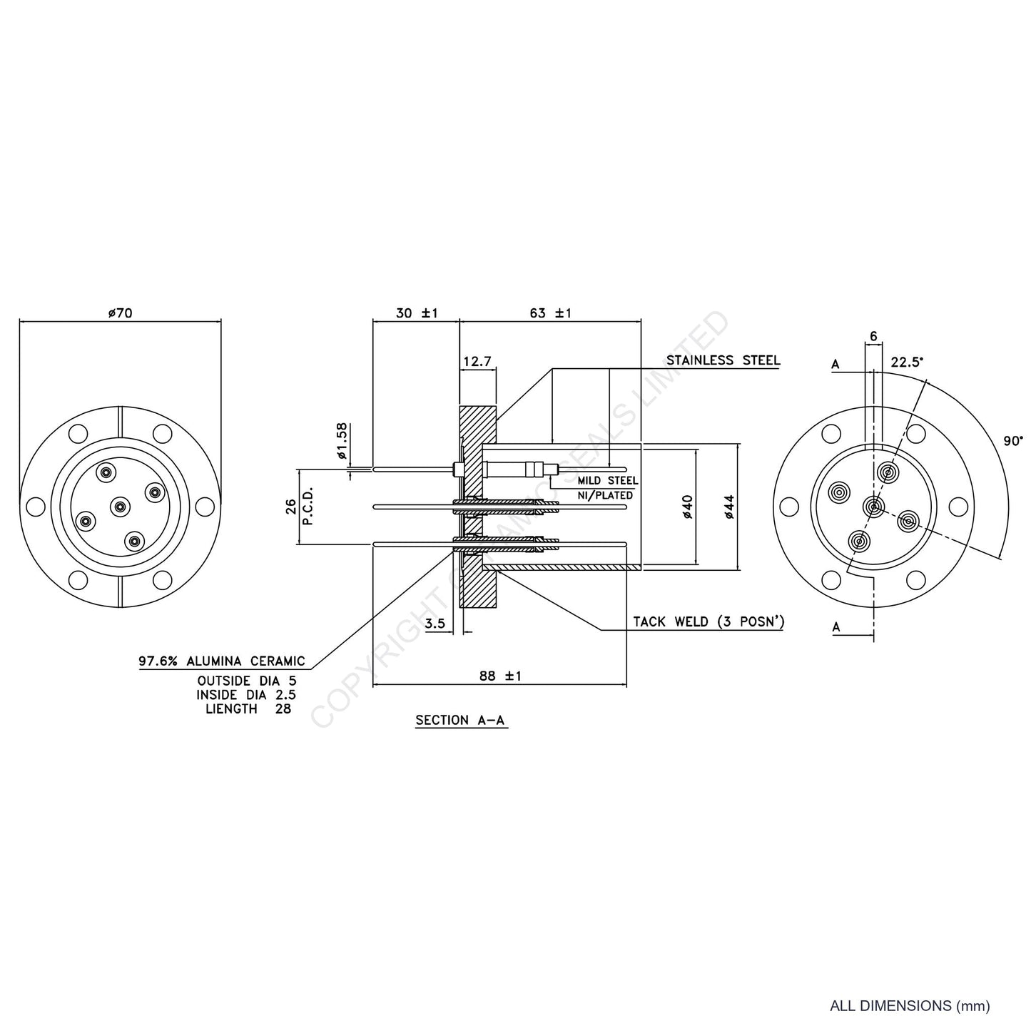5 Pin Socket
