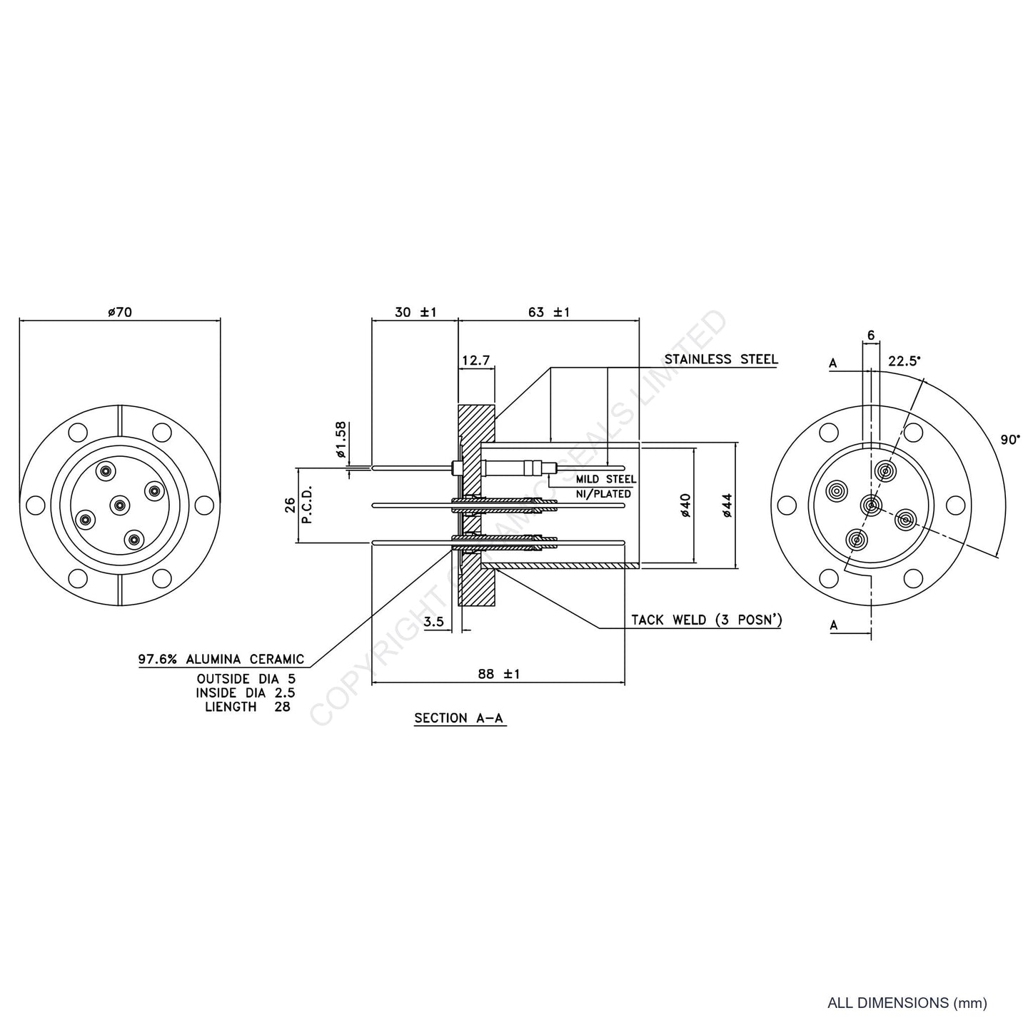 5 Pin Socket
