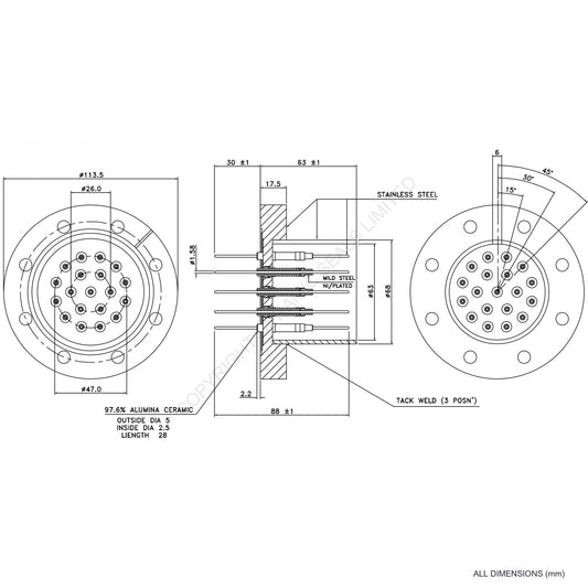19 Pin Socket
