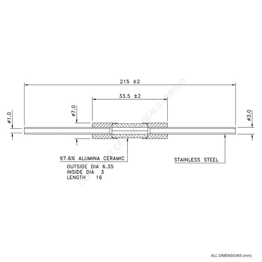 5kV Metal Ceramic Seal