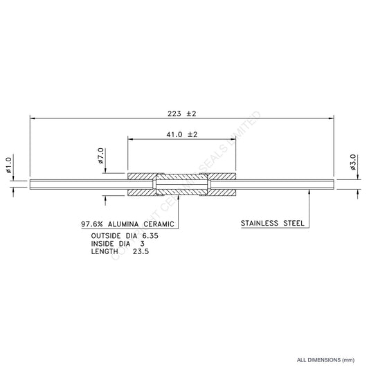 10kV Metal Ceramic Seal