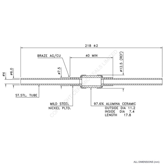 5kV Ceramic Insulator