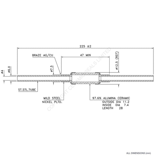 10kV Ceramic Insulator
