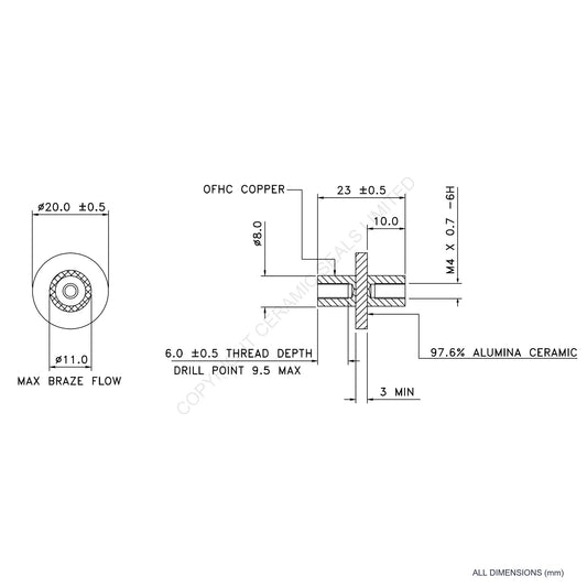 Heat Sink Isolator (M4)