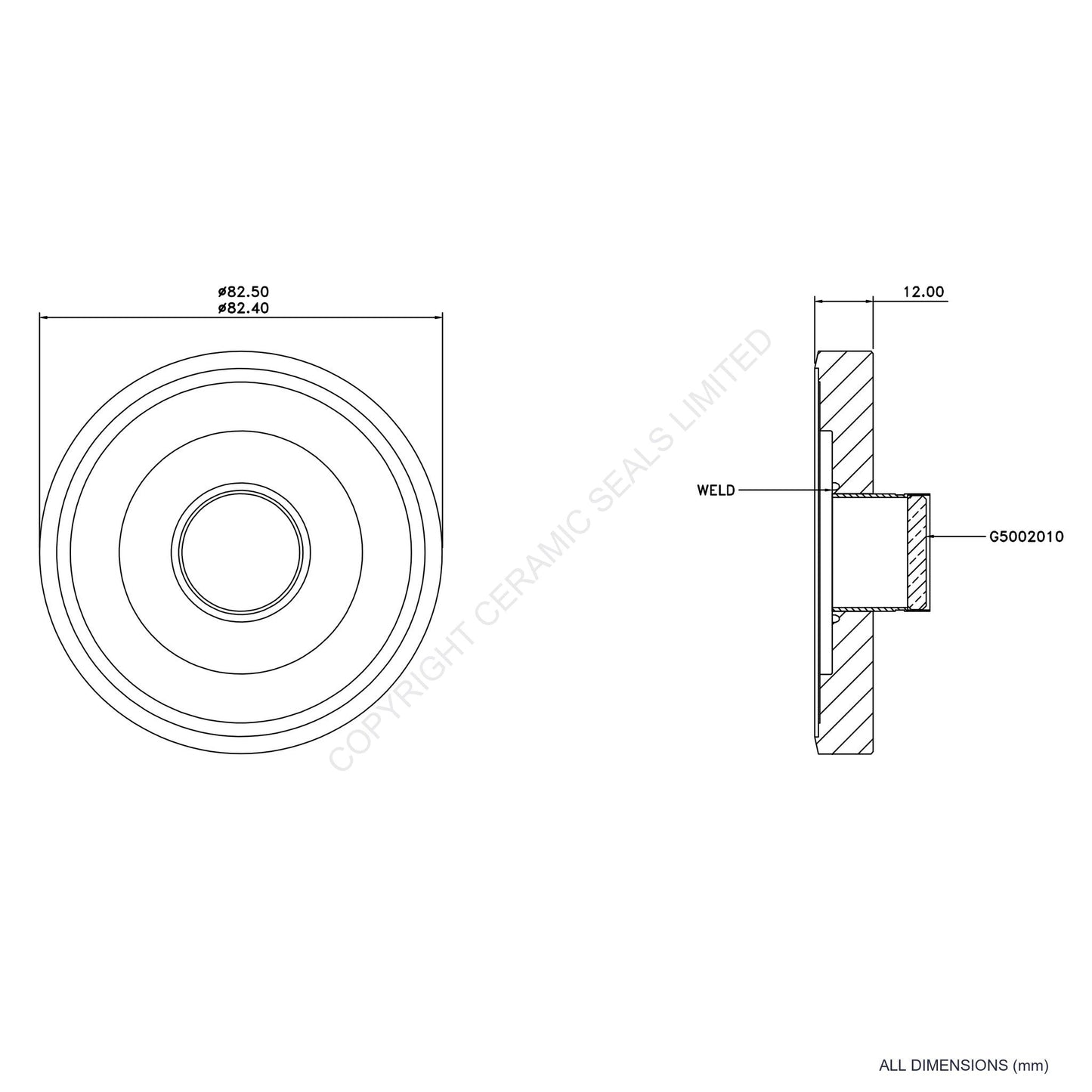 Viewport UHV Rotatable (20mm)