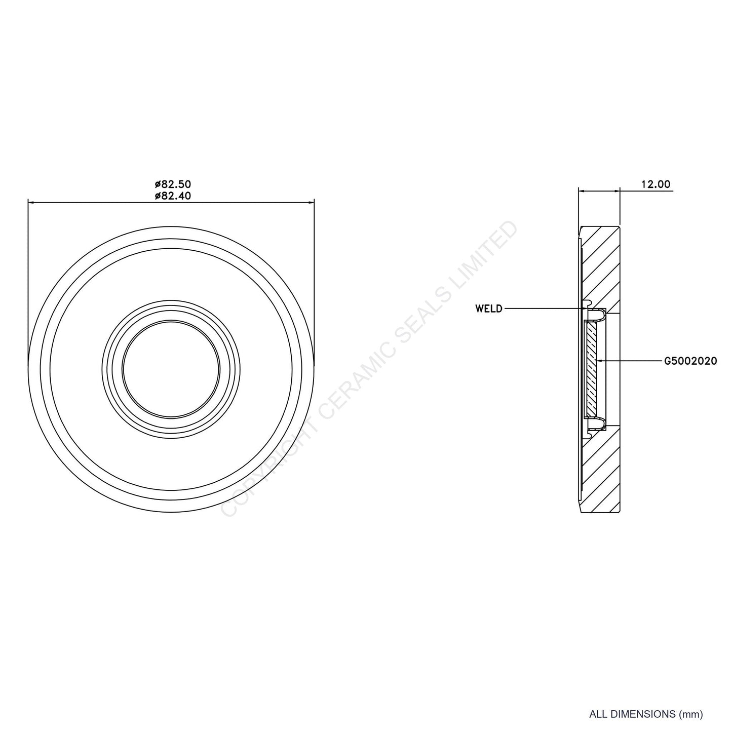 Viewport UHV Rotatable (25mm)